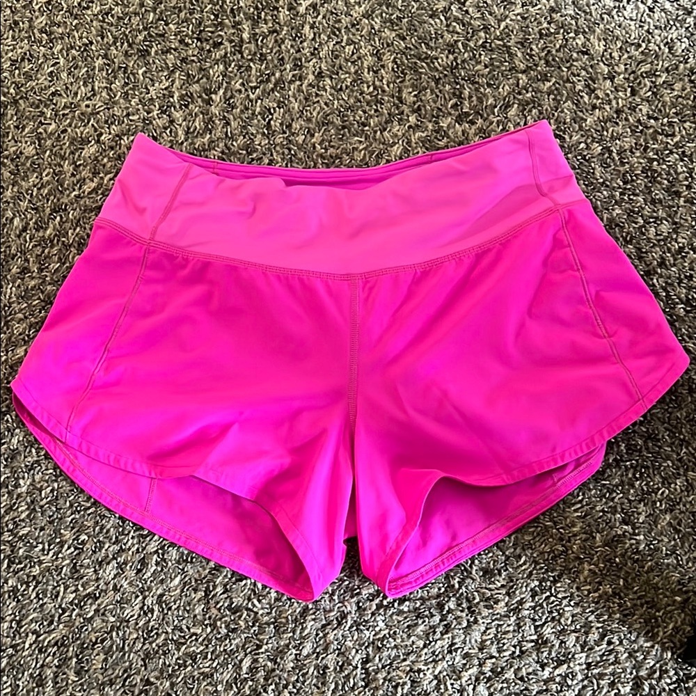 Women's Pink Athletic Shorts